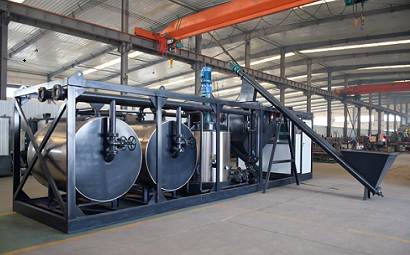 Discuss the characteristics of modified bitumen machine